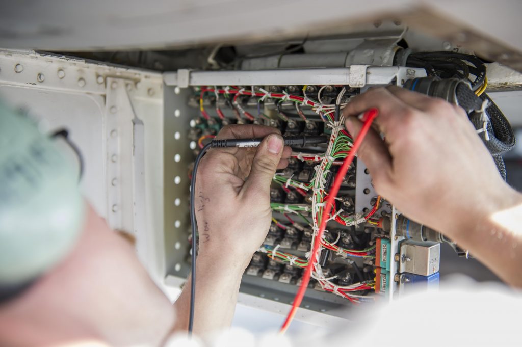 Faulty wiring in a rented office