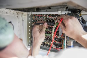 Faulty wiring in a rented office